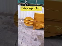 Εκσκαφέας τηλεσκοπικού βραχίονα εκσκαφέας μακράς εμβέλειας εκσκαφέας βραχίονα μακράς μάζας για εκσκαφέα