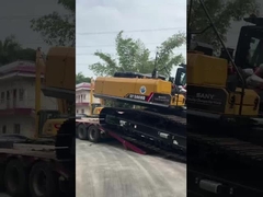 Δύο τμήματα εκσκαφέας τηλεσκοπικό βραχίονα με τυπικό ή κλασικό κουβά