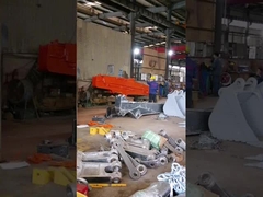 Εκσκαφέας τηλεσκοπικός βραχίονας μεγάλης εμβέλειας Χρήση Q355B Καλύτερη συγκόλληση