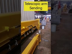 Εκσκαφέας Τηλεσκοπικός Βουμ Τελεσκοπικός βραχίονας για έργα κατασκευής Εκσκαφέας Μακροπρόθεσμος βραχίονας