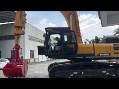 Τηλεσκοπικός Βραχίονας προς Πώληση με Κάδο Clamshell 1.5cbm 30m 32m Μακρύ Βραχίονα Εκσκαφέα