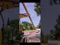 10m Excavator Telescopic Arm with Bucket for SANY SY155W Telescopic Arm for Excavator Teledipper