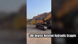 Παρουσιάστε τις Υπηρεσίες OEM Hydraulic Grapple με γωνία περιστροφής 360 μοιρών που παρέχονται για εσάς