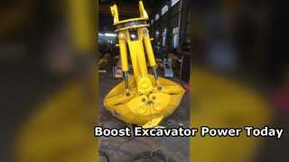 Εκσκαφέας Clamshell Bucket Excavator Grapple Excavator Grab