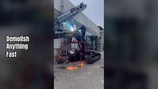 Ισχυρό εργαλείο κατεδάφισης υδραυλικό σφυρί σπασίματος βαρέως τύπου για Mini Construction εκσκαφείς 0,5-10T