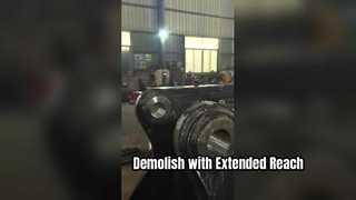 Βραχίονας κατεδάφισης εκσκαφέα με μπούμα κατεδάφισης με διάτμηση θραυστήρα για εκσκαφέα