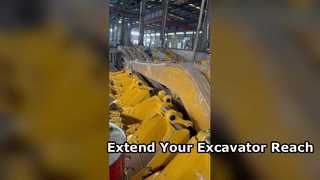 Δείτε γιατί επιλέξτε Q355B Q690D Excavator Long Arm Long Reach Boom βραχίονας προς πώληση