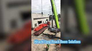 Hitachi Excavator Long Reach Boom βραχίονας: Ενίσχυση της απόδοσης σε δύσκολα περιβάλλοντα