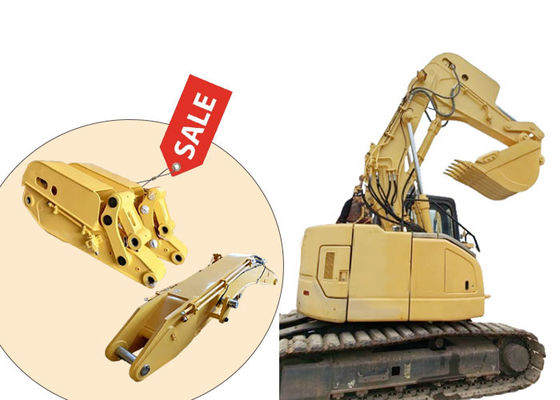 ποιότητας  Construction Equipment Excavator Tunnel Arm Short Reach Boom With Bucket / Breaker εργοστάσιο