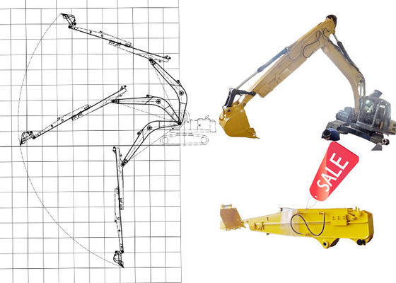 Ποιότητα  Telescopic Arm for Excavator 12M 6 Months Warranty Telescopic Excavator εργοστάσιο