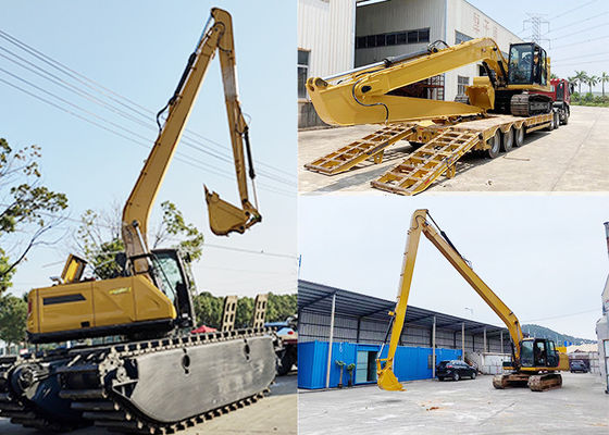 20 τόνων Excavator Long Reach Επεκταθείσα Βουμ για την ανασκαφή άμμου χώμα Silt