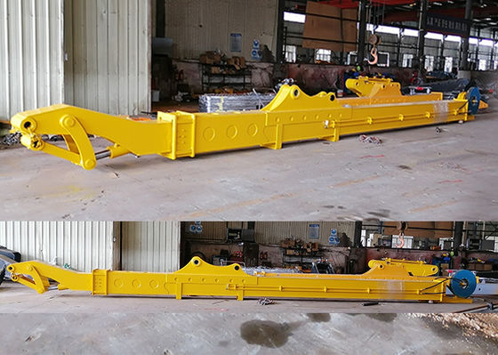 Q690D HG785 Εκσκαφέας Τηλεσκοπικός Βουμ Βουμ Μακράς Εκτόξευσης Με Βαθμό Ανασκαφής 16m