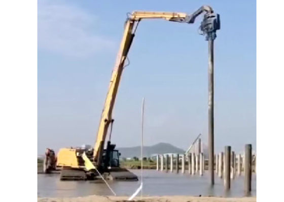 Προσαρμοσμένο 20-24 τόνων Excavator Stack Driver Arm 11m 12m