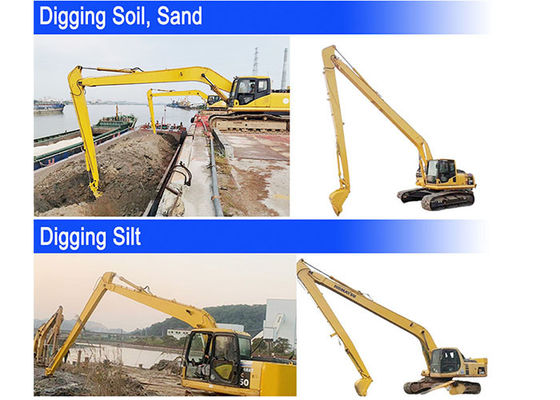 0.4 Cbm Excavator Long Reach Boom με κυλίνδρο κουβάς Shaogang Q355B