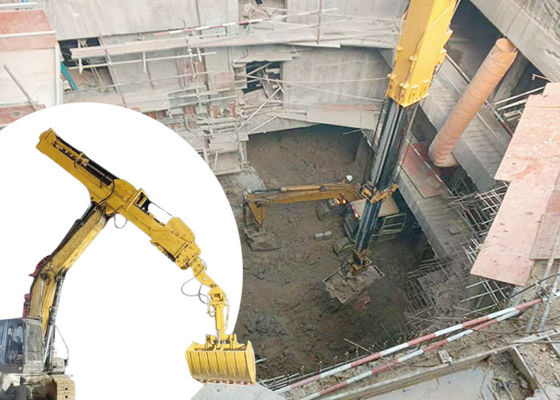 OEM Δυνατό υδραυλικό βραχίονα εξορυκτήρα τηλεσκοπικό βουμ επεκτείνεται έως και 32 μέτρα