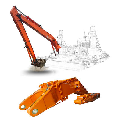 Προσαρμοσμένο Excavator Long Reach Boom Extension Arm για έργα υψηλής εμβέλειας ZX1200