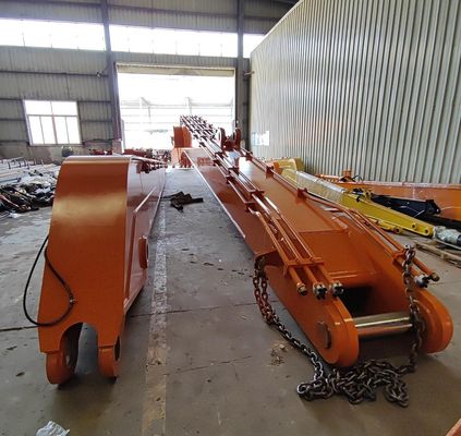 Προσαρμοσμένο Excavator Long Reach Boom Extension Arm για έργα υψηλής εμβέλειας ZX1200