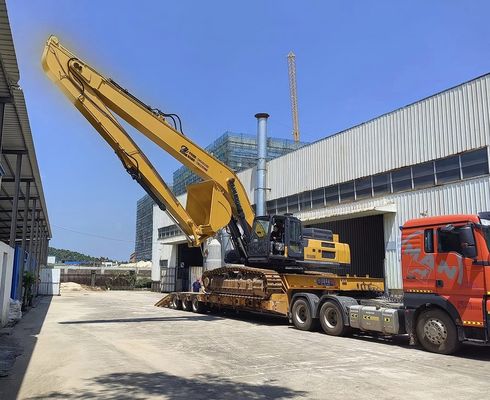 Εκσκαφέας Μεγάλης εμβέλειας Αγκυροβολητήρας 18m 16m Κίτρινο χρώμα Υψηλή αποτελεσματικότητα