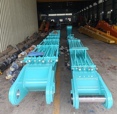 Ανθεκτικός εξορυκτής 20-45 τόνων 18 μέτρων 2 τμημάτων για την κατεδάφιση κτιρίων, Q355B Εγκατάσταση εξορυκτήρα