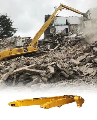 10-16 τόνων Εκσκαφέας Καταστροφή Boom Long Reach Arm για Cat Hitachi Komatsu