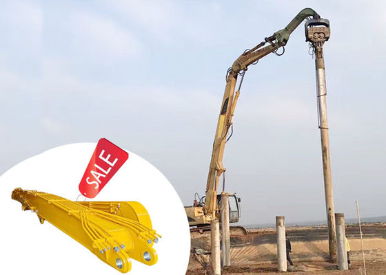 30 τόνων-38 τόνων Excavator Stack Driving Arm Stack Driver Attachment για την υψηλότερη στοίβα