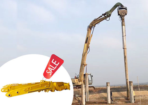 30 τόνων-38 τόνων Excavator Stack Driving Arm Stack Driver Attachment για την υψηλότερη στοίβα