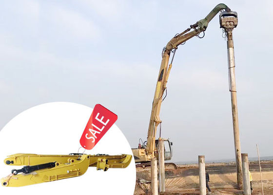 Προσαρμοσμένο 20-24 τόνων Excavator Stack Driver Arm 11m 12m