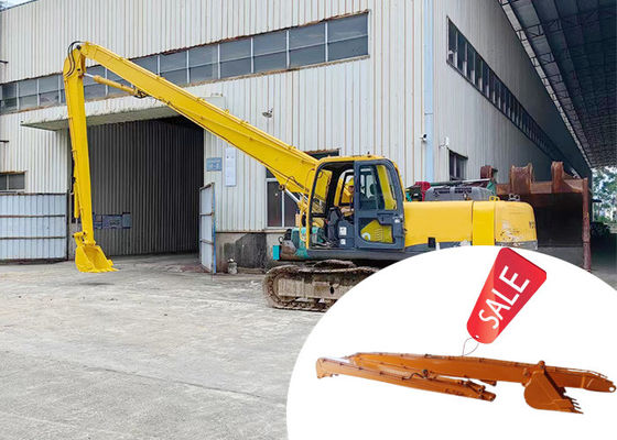10-16 τόνων Εκσκαφέας Καταστροφή Boom Long Reach Arm για Cat Hitachi Komatsu