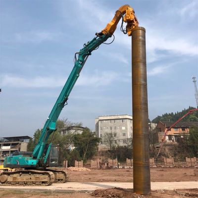OEM Excavator Pile Driving Boom Arm δονητικό σφυρί σφυριού