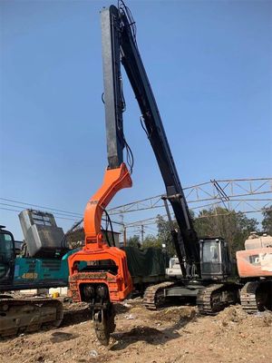 Προσαρμοσμένο χρώμα Excavator στοίβας οδήγηση άρμα με σφυρί auger προσαρμογή