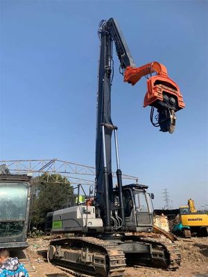 Προσαρμοσμένο χρώμα Excavator στοίβας οδήγηση άρμα με σφυρί auger προσαρμογή