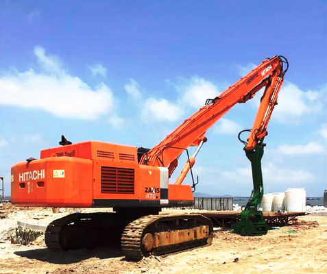 Προσαρμοσμένο χρώμα Excavator στοίβας οδήγηση άρμα με σφυρί auger προσαρμογή