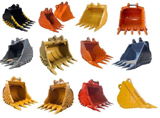 ODM OEM Heavy Duty 1 Cbm Rock Bucket για κατασκευαστικά μηχανήματα Excavator Digging συμβατό με CAT320 PC200 ZX200