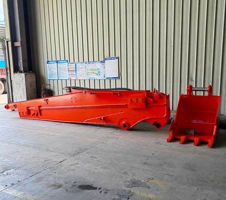 OEM Excavator Sliding Boom Q355B τηλεσκοπικό βραχίονα για Sany 215