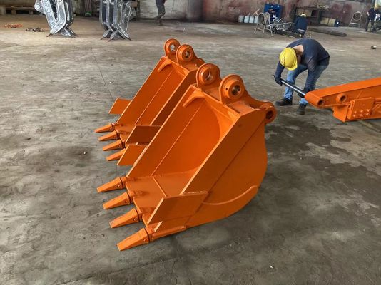 Q355B Μακροπρόθεσμος τηλεσκοπικός συρόμενος βραχίονας 8-12m για υδραυλικό εξορυκτήρα Hitachi