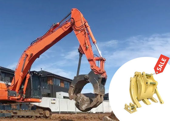OEM Q355B NM400 Μηχανική λαβή πέτρας, Μηχανική λαβή για εξορυκτήρα