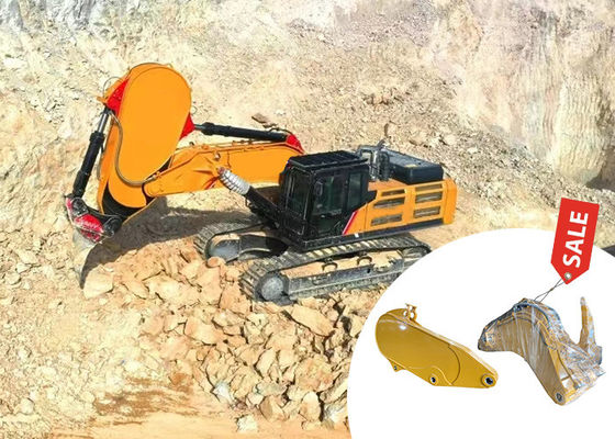 Υψηλής απόδοσης εξορυκτής πέτρας Boom και χέρι με Ripper για γάτα Hitachi Komatsu