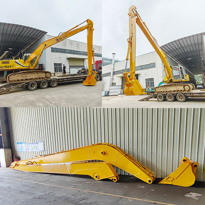 16M Excavator Long Reach Boom Arm με κουβά για την εκσκαφή μεγαλύτερης διάρκειας ζωής