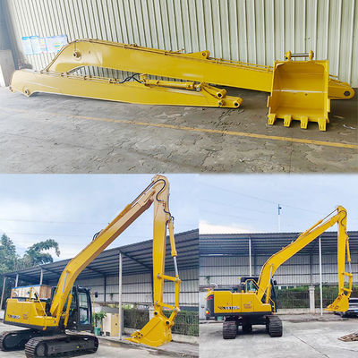 16M Excavator Long Reach Boom Arm με κουβά για την εκσκαφή μεγαλύτερης διάρκειας ζωής