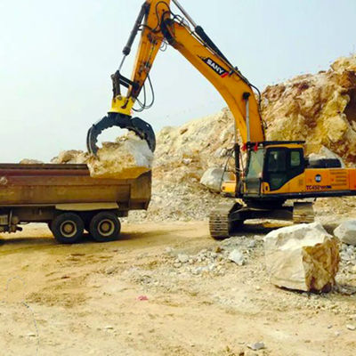 Υδραυλική αρπάγη περιστροφής 360 μοιρών με 2 κυλίνδρους, Παρέχονται υπηρεσίες OEM