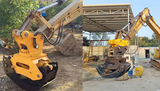 Υπηρεσίες OEM παρέχονται 360 μοίρες περιστροφή υδραυλική λαβή με 2 κυλίνδρους