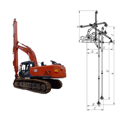 Τηλεσκοπικό βραχίονα Dipper Χρησιμοποιήστε BS900E Καλύτερη συγκόλληση σύρμα μεγάλης εμβέλειας