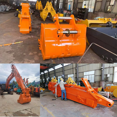 Cat Hitachi Komatsu Sany Κατάλληλος τηλεσκοπικός εξορυκτής με κουβά Q355B και καλύτερη συγκόλληση