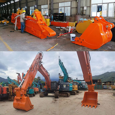 8M 10M 12M Telescopic Arm Excavator Use Q355B Μεγάλος κατασκευαστής