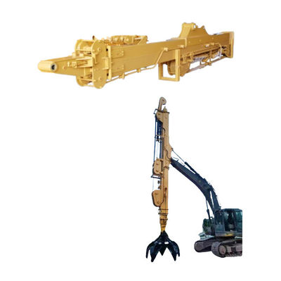 Εκσκαφέας τηλεσκοπικός βραχίονας με βάζο για την ανασκαφή