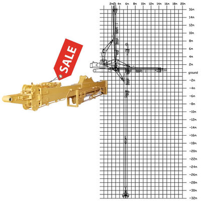 Εκσκαφέας τηλεσκοπικός βραχίονας με λαβή Χρήση BS900E ελαφρύτερο ισχυρότερο