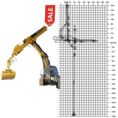 Υδραυλικός τηλεσκοπικός εξορυκτής 25m 30m 32m BS900E