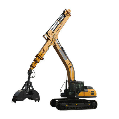 Τηλεσκοπικός εξορυκτής με κουβά για Cat Volvo Hitachi