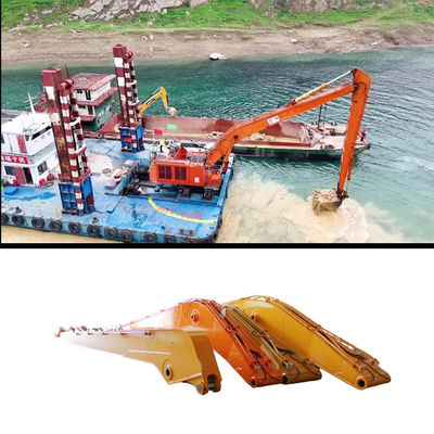 Εκσκαφέας βουνού μεγάλης εμβέλειας της Hitachi για την εκσκαφή καθαριστικού νερού