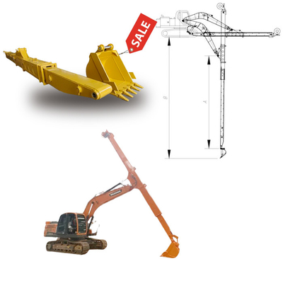 Πάνω 1 Εκσκαφέας τηλεσκοπικό βραχίονα Εκσκαφέας τηλεσκοπικό βουμ